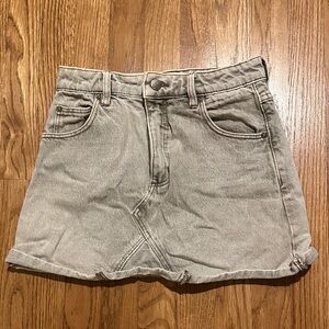 Rollas Denim Mini Skirt